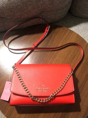 NEW with a Tag Kate Spade Carson Convertible Crossbody Color: Gazpacho